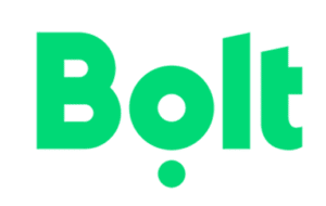 Logo of a transportation application called Bolt